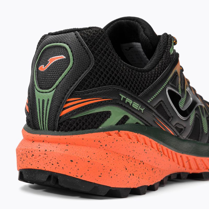 Joma Tk.Trek férfi futócipő fekete és narancssárga TKTREW2231H 8
