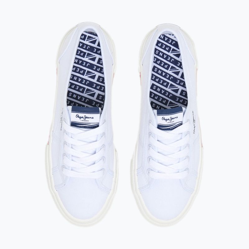 Pepe Jeans női Brady Basic fehér cipő 9