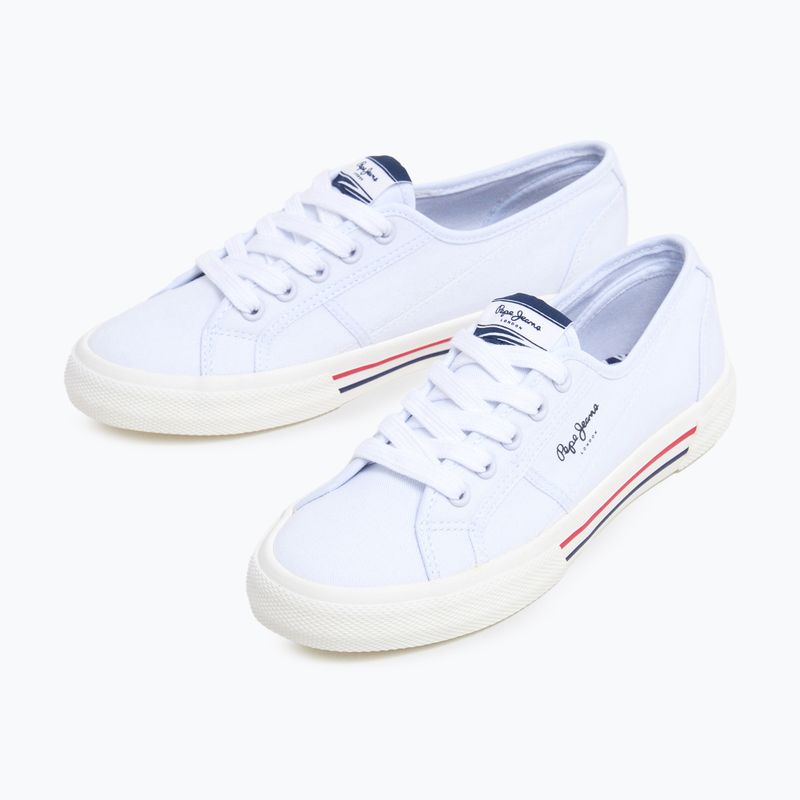Pepe Jeans női Brady Basic fehér cipő 10