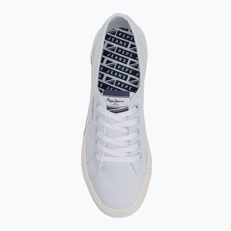 Pepe Jeans női Brady Basic fehér cipő 5