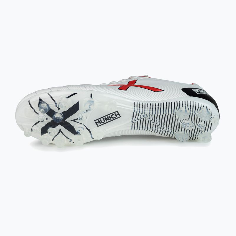 MUNICH Arenga FG blanco/rojo futballcipő 12