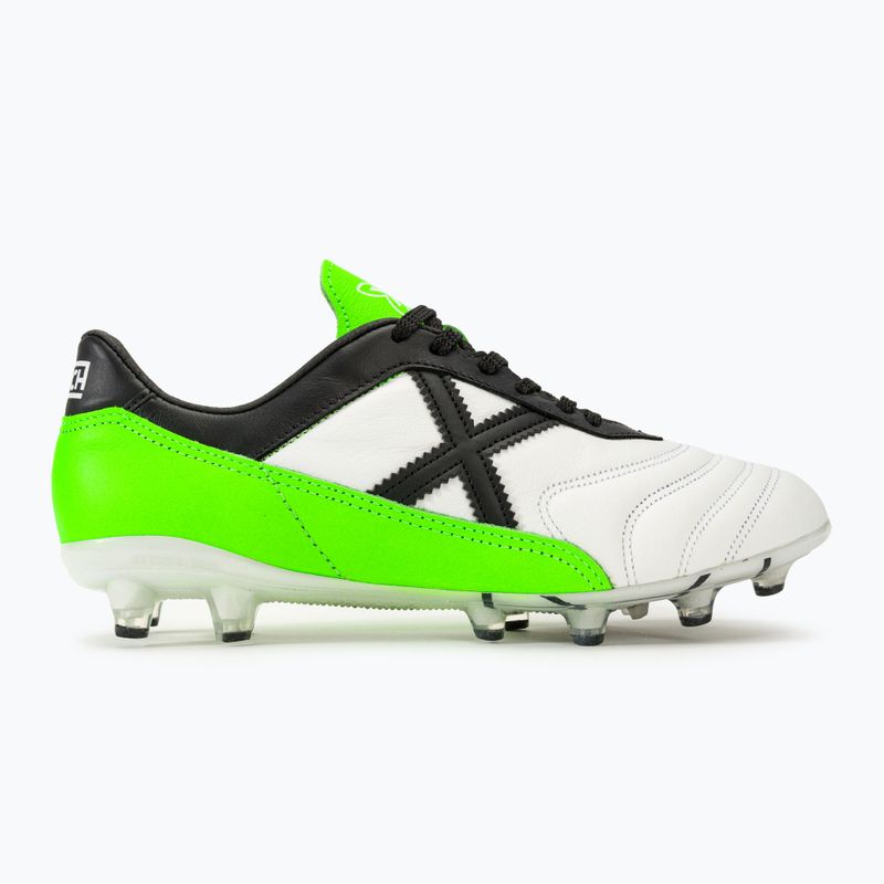 MUNICH Mundial 2.0 FG blanco/verde futballcipő 2