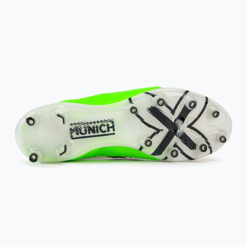 MUNICH Mundial 2.0 FG blanco/verde futballcipő 4