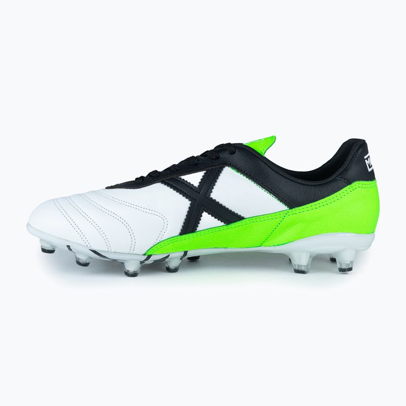 MUNICH Mundial 2.0 FG blanco/verde futballcipő 9