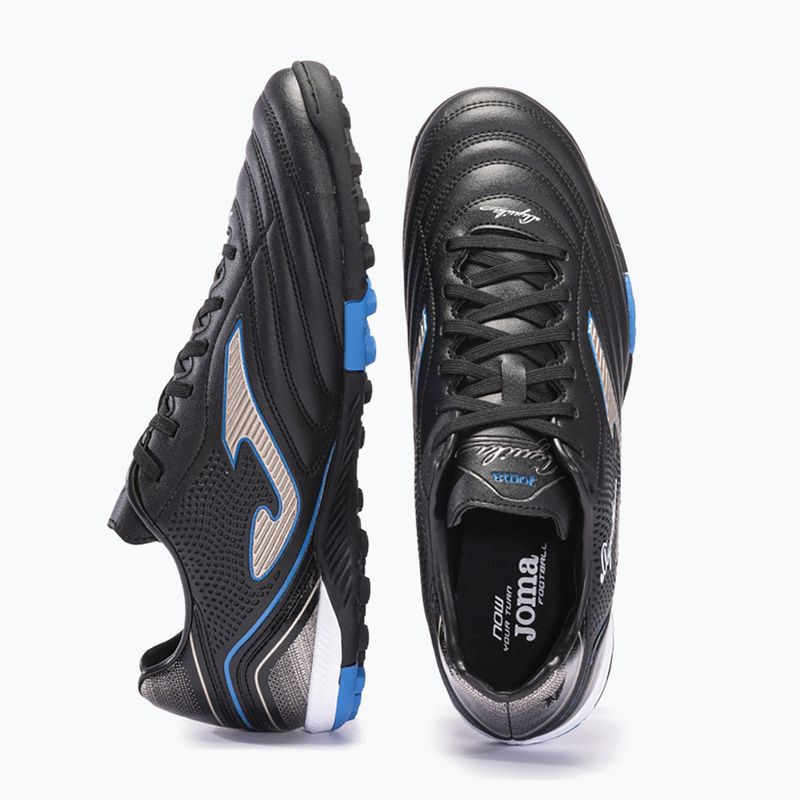 Joma Aguila TF negro/oro labdarúgó cipő 10