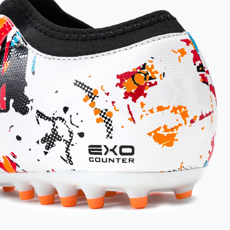 Joma Evolution AG férfi futballcipő fehér/fekete/narancs 10