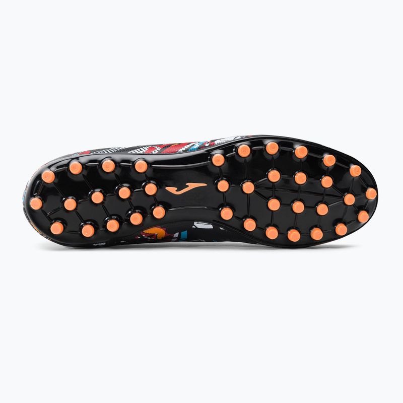 Joma Evolution AG férfi futballcipő fekete/fehér/piros 5