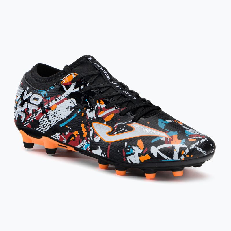 Joma Evolution FG férfi futballcipő fekete/fehér/piros