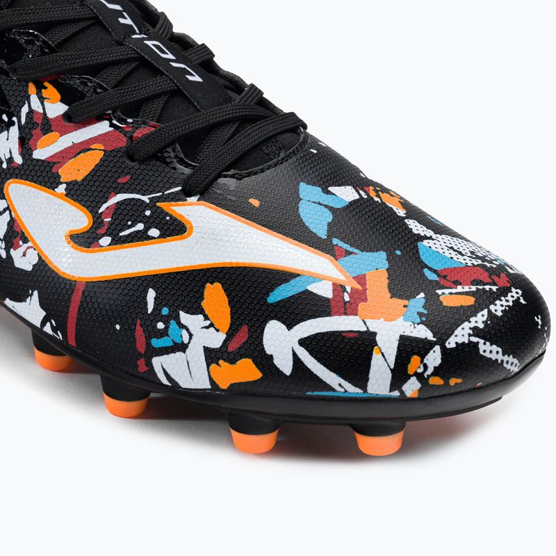 Joma Evolution FG férfi futballcipő fekete/fehér/piros 7
