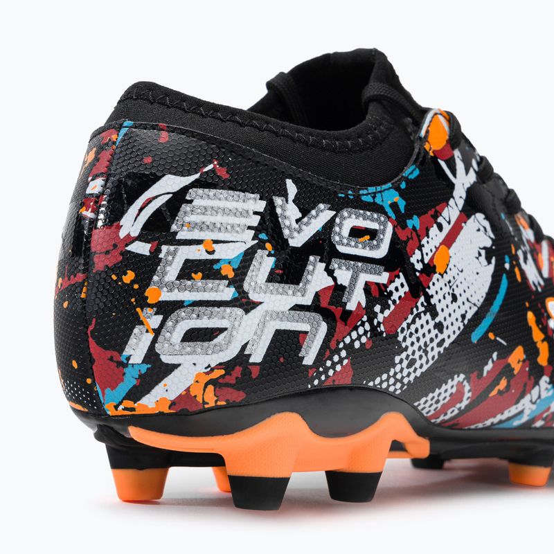 Joma Evolution FG férfi futballcipő fekete/fehér/piros 8