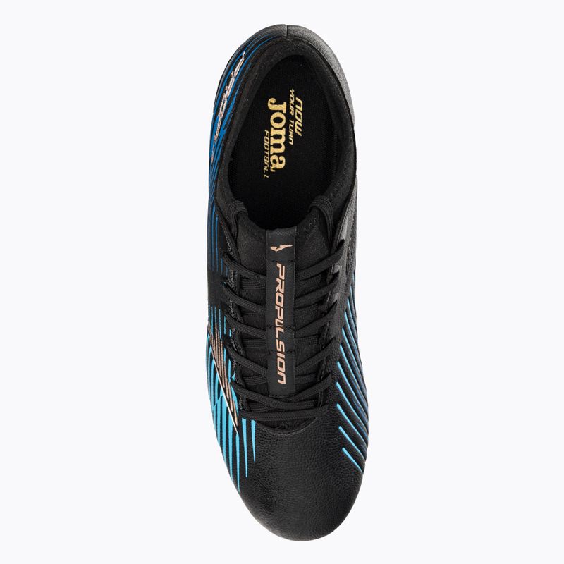 Joma Propulsion Cup AG férfi futballcipő fekete/kék 6