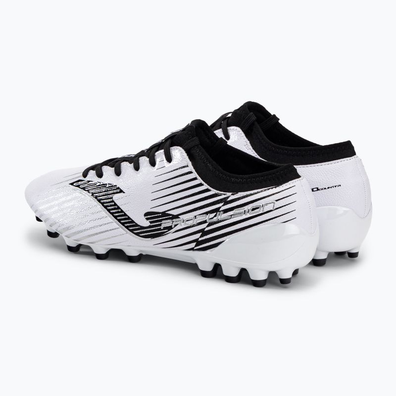 Joma Propulsion Cup AG férfi futballcipő fehér/fekete 3