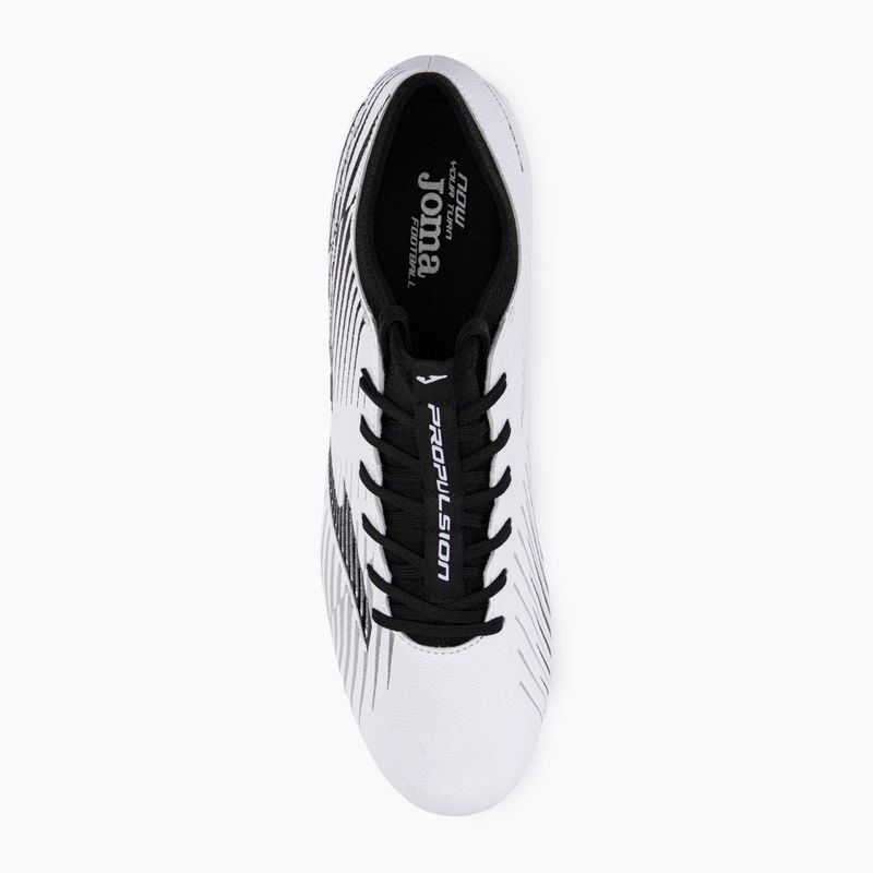 Joma Propulsion Cup AG férfi futballcipő fehér/fekete 6