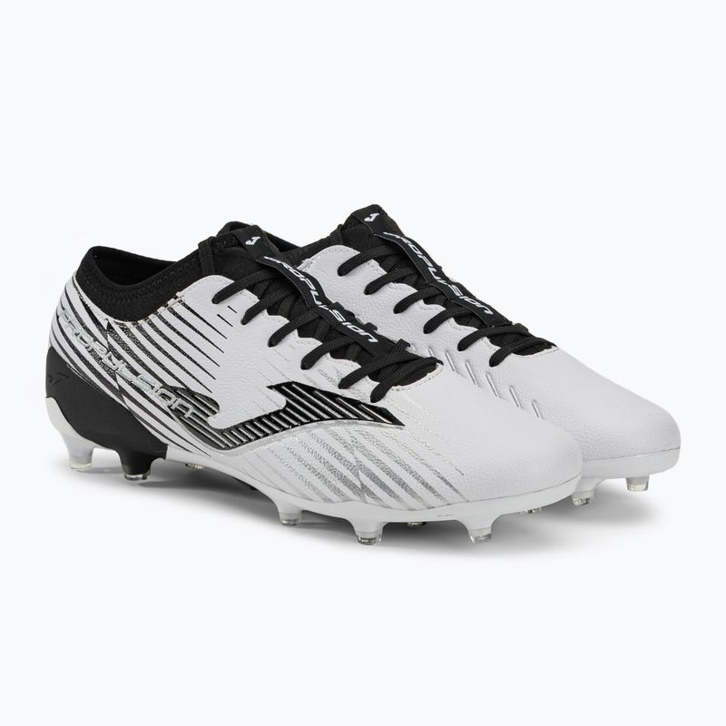 Joma Propulsion Cup FG férfi futballcipő fehér/fekete 4