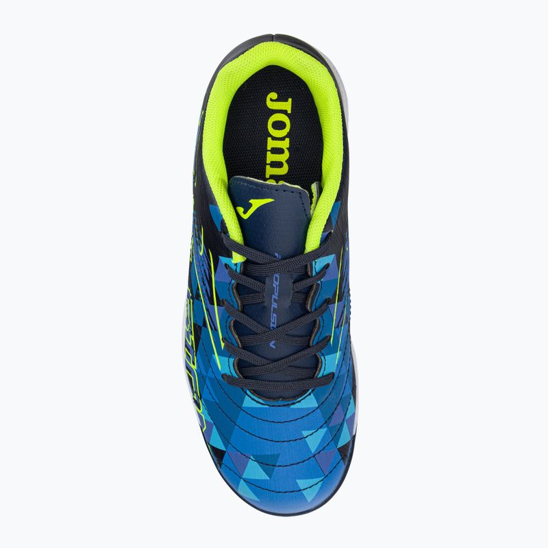 Joma Propulsion IN navy/sárga gyermek focicipő 6
