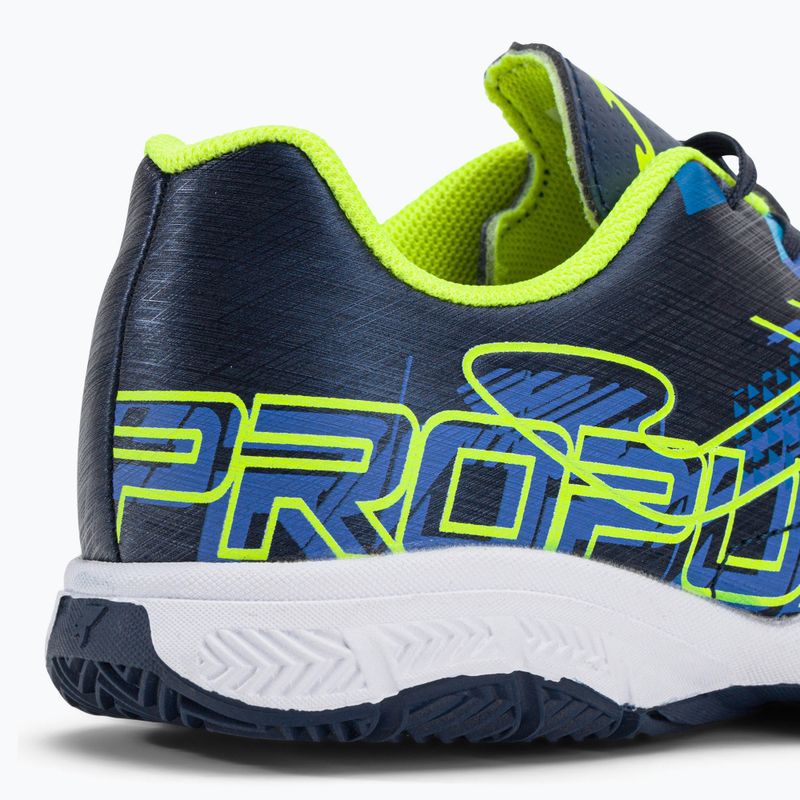 Joma Propulsion IN navy/sárga gyermek focicipő 8