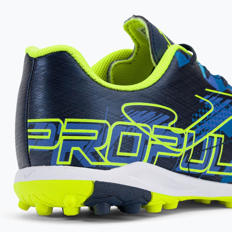 Joma Propulsion TF gyermek labdarúgó cipő navy/sárga 8