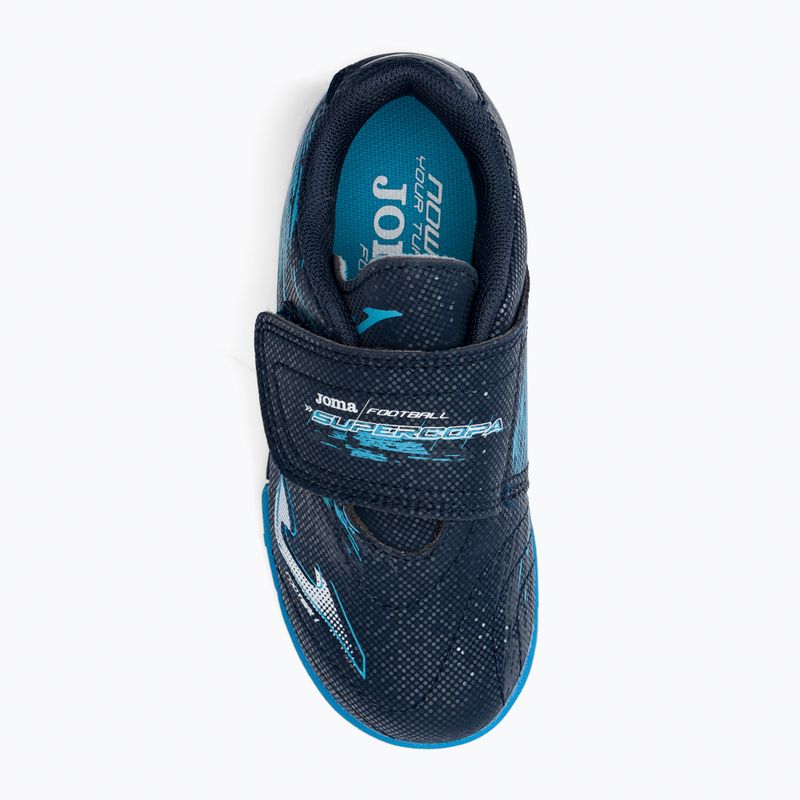 Joma Super Copa TF gyermek labdarúgócipő, tengerészkék 6