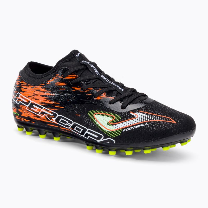 Joma Super Copa AG férfi futballcipő fekete/korall színű