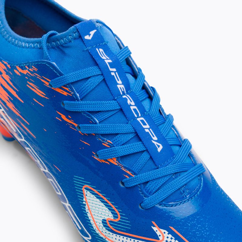 Joma Super Copa FG férfi futballcipő királyi/korall színű 8