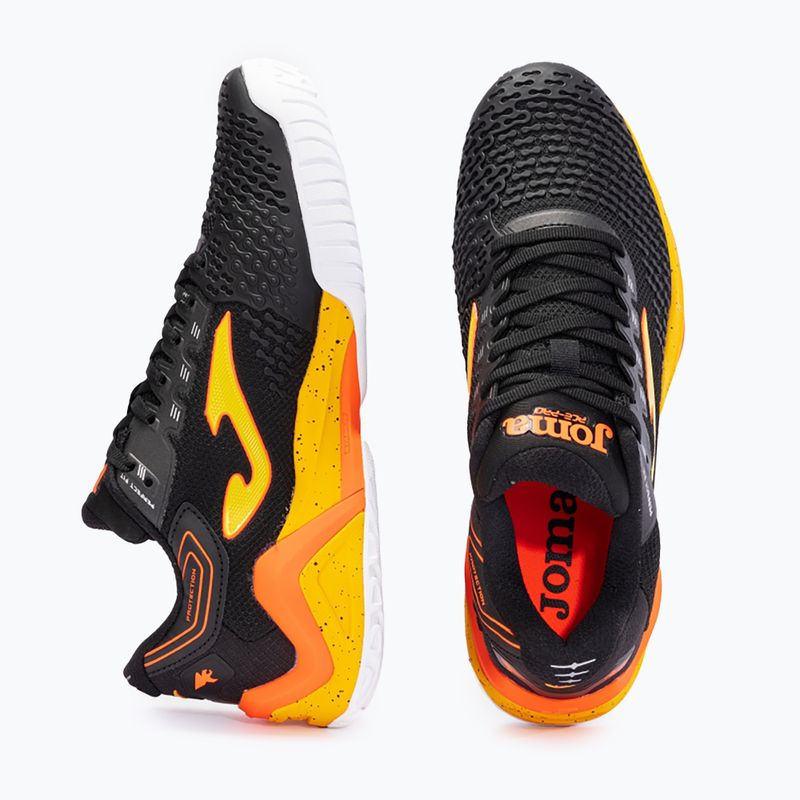 Joma T.Ace 2301 férfi teniszcipő fekete és narancssárga TACES2301T 13