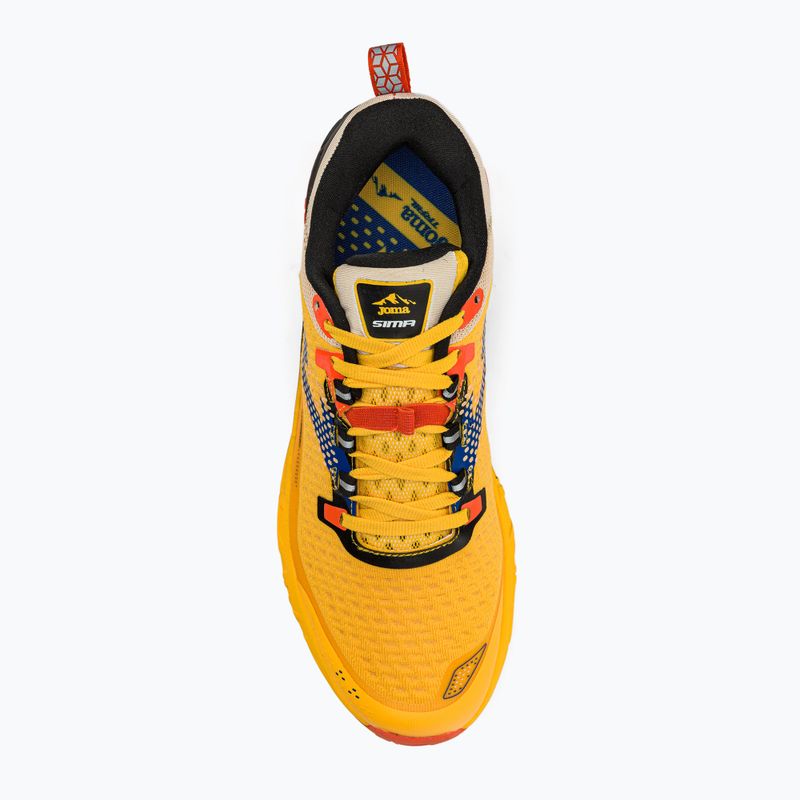 Joma Tk.Sima 2328 férfi futócipő sárga és fekete TKSIMS2328 6