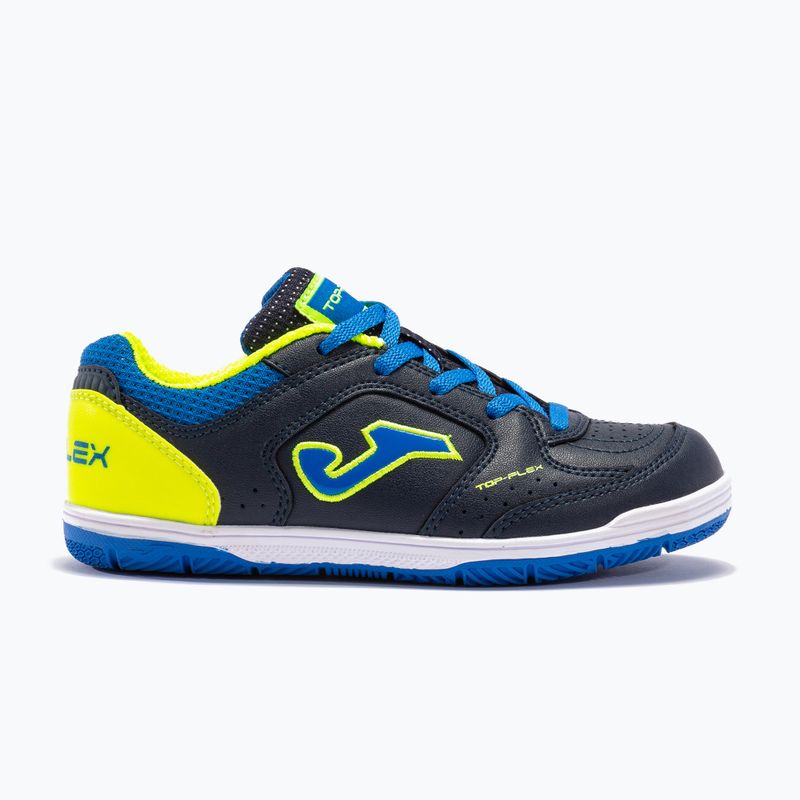 Gyermek futballcipő Joma Top Flex IN navy/sárga 10