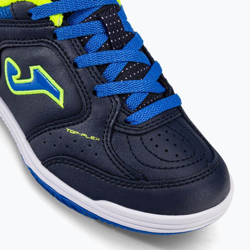 Gyermek futballcipő Joma Top Flex IN navy/sárga 7