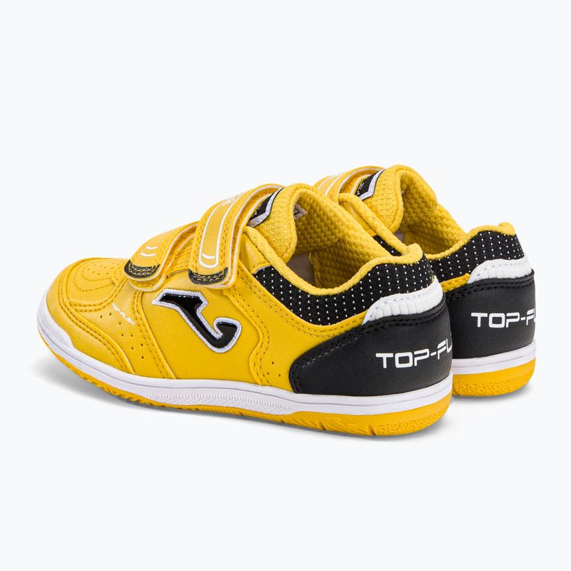 Gyermek focicipő Joma Top Flex IN narancssárga/sáfrány/fekete 3