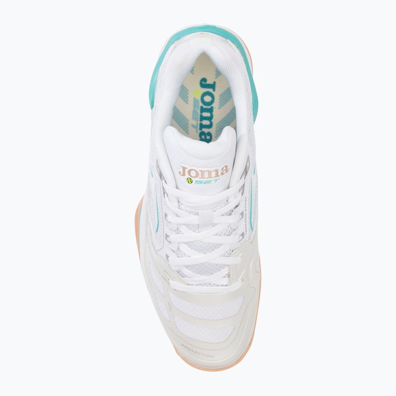 Joma T.Set női tenisz cipő fehér és kék TSELS2302T 6