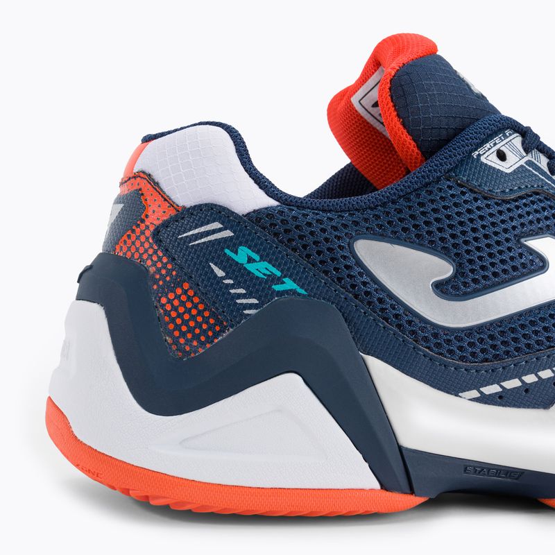 Joma T.Set Padel férfi teniszcipő tengerészkék és fehér TSETS2332P 9