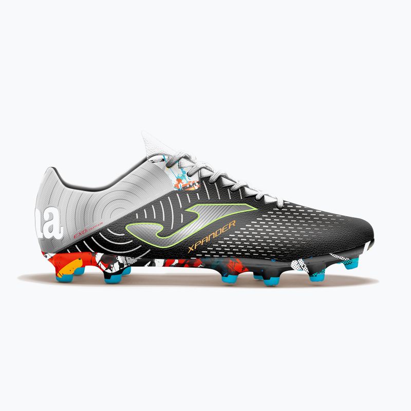 Joma férfi futballcipő Xpander FG fekete/ezüst 11