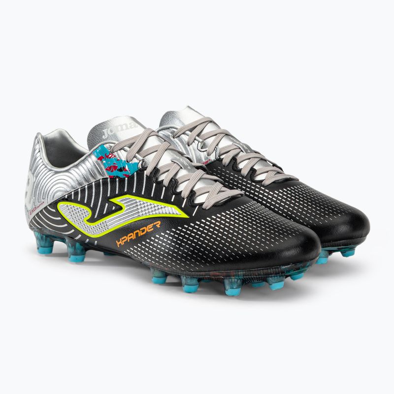 Joma férfi futballcipő Xpander FG fekete/ezüst 4