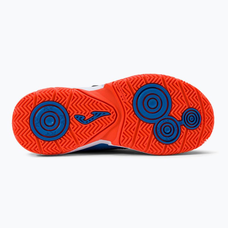 Joma Xpander IN navy/orange fluor gyermek focicipő 5