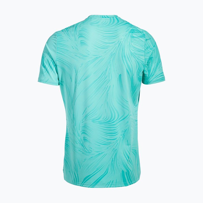 Férfi teniszpóló Joma Challenge turquoise 2