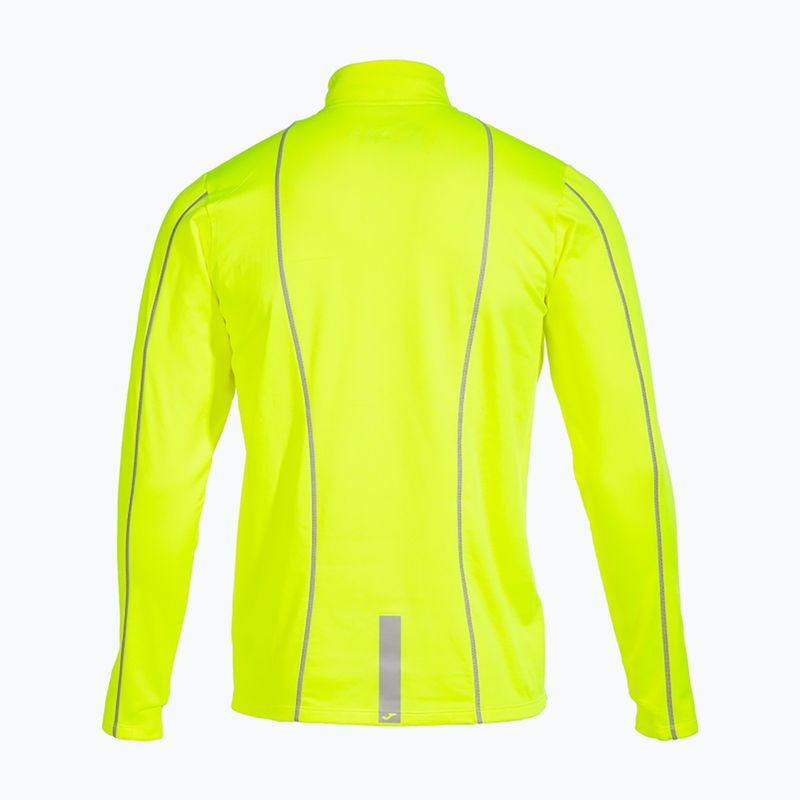 Férfi Joma R-Trail Nature fluor sárga futó melegítőfelső 2
