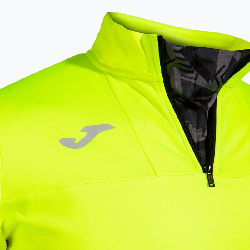 Férfi Joma R-Trail Nature fluor sárga futó melegítőfelső 4