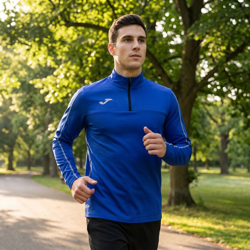 Férfi Joma R-Trail Nature futó melegítőfelső tengerészkék 103172 10