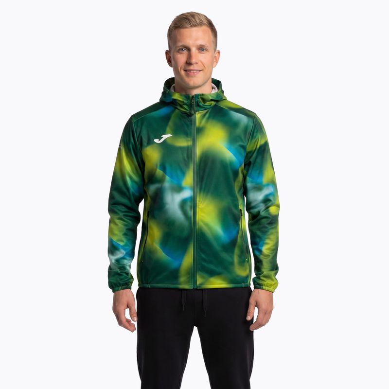 Férfi Joma R-Trail Nature Raincoat futókabát zöld 103218