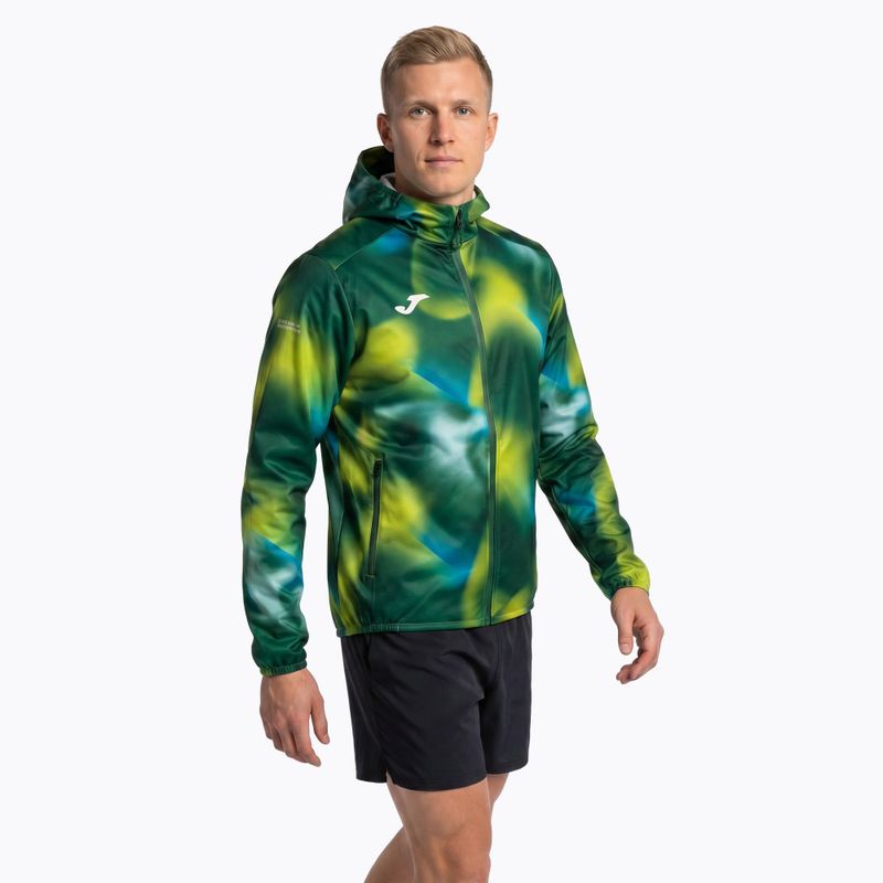 Férfi Joma R-Trail Nature Raincoat futókabát zöld 103218 2