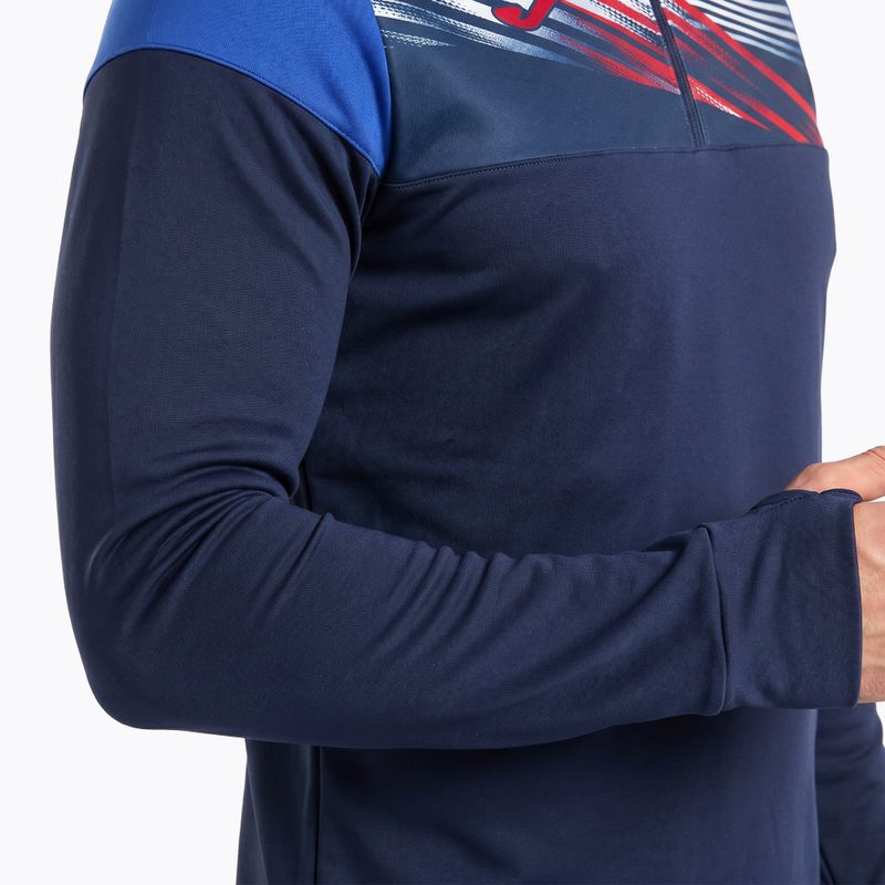 Férfi Joma Elite X sötétkék futó melegítőfelső 901810.337 4