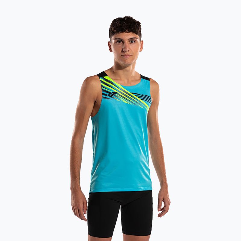 Férfi Joma Elite X türkiz futó top 103102.011 3
