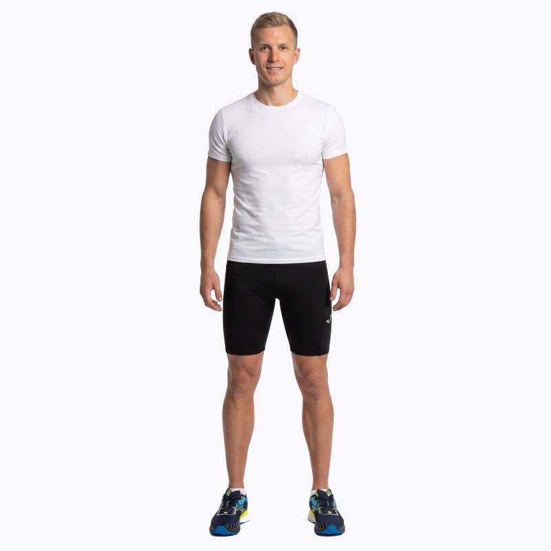 Férfi Joma Elite X Short Tights futó rövidnadrág fekete 700038.100 2