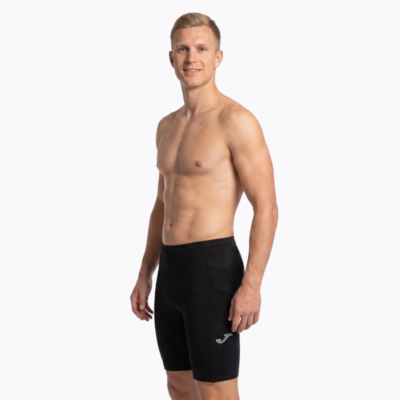 Férfi Joma Elite X Short Tights futó rövidnadrág fekete 700038.100 5