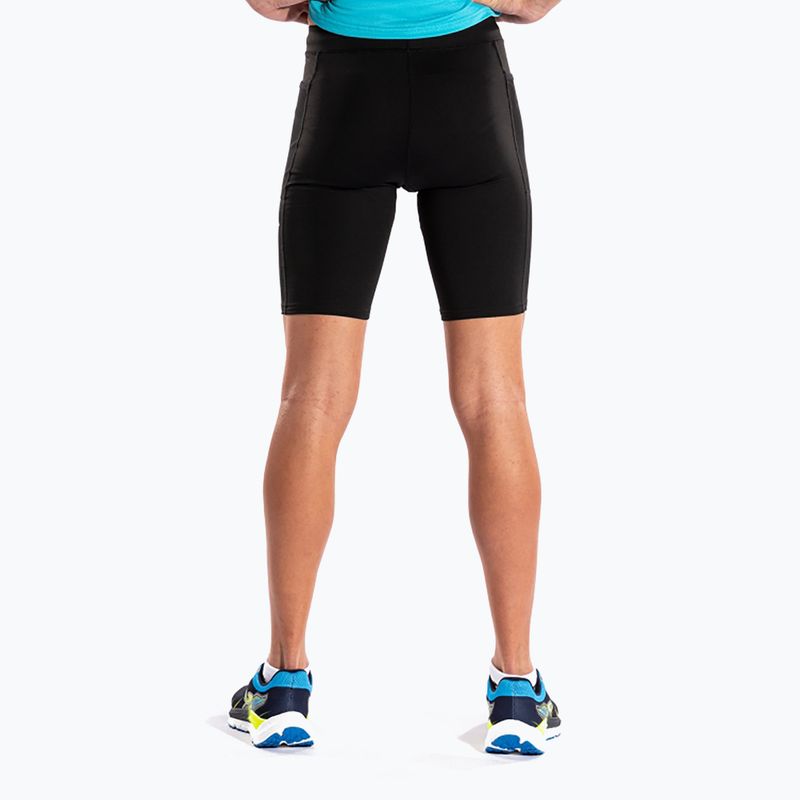 Férfi Joma Elite X Short Tights futó rövidnadrág fekete 700038.100 6