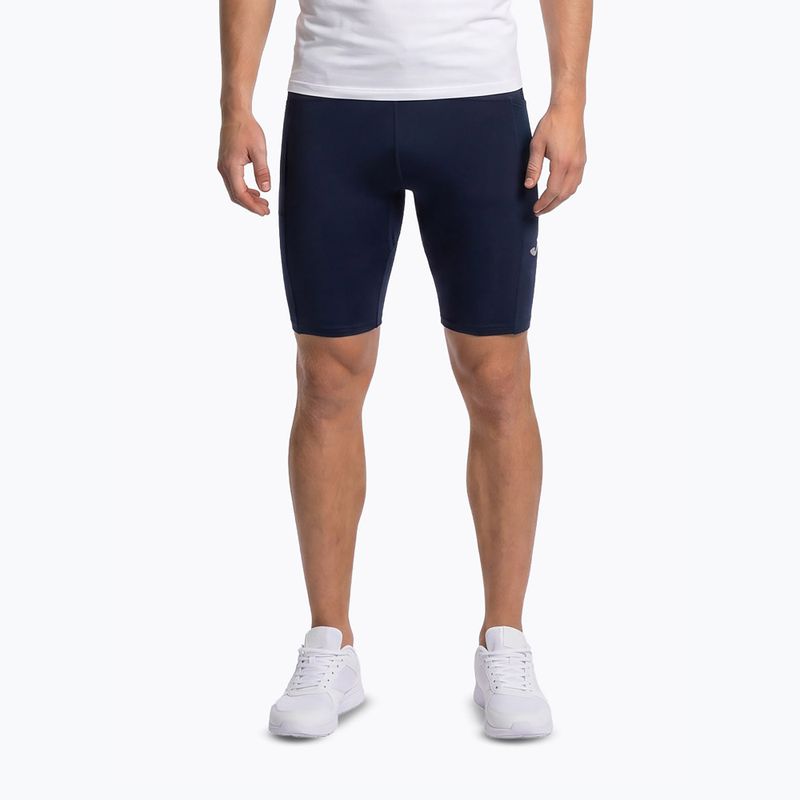 Férfi Joma Elite X Short Tights futó rövidnadrág sötétkék 700038.300