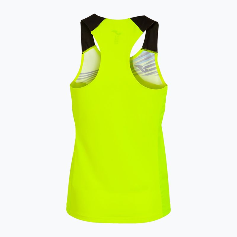 Női futó felső Joma Elite X fluor sárga/fekete 2