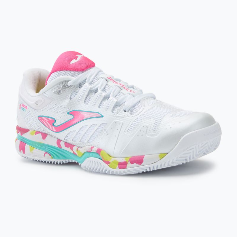 Gyerek teniszcipő Joma Slam JR C white/pink