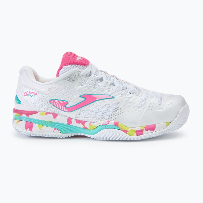 Gyerek teniszcipő Joma Slam JR C white/pink 2