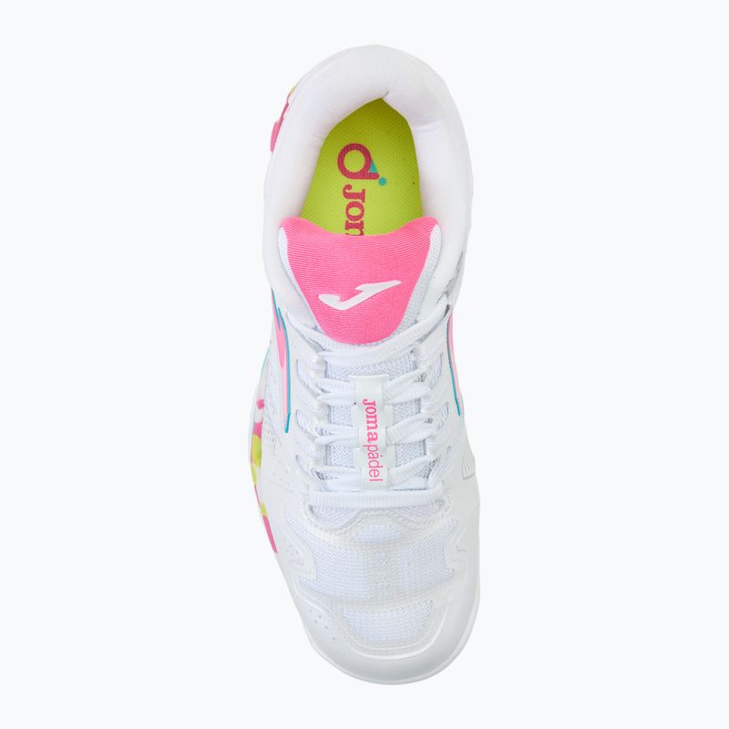 Gyerek teniszcipő Joma Slam JR C white/pink 5